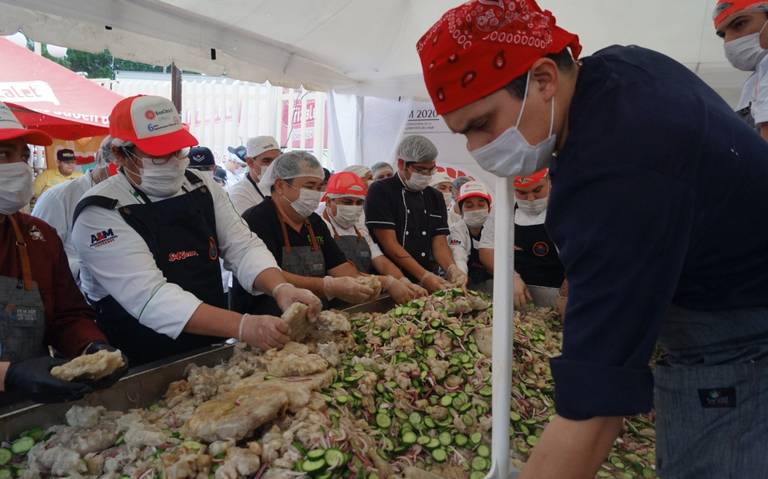 Por octava ocasión se rompe el récord en aguachile más grande del mundo -  El Sol de Sinaloa | Noticias Locales, Policiacas, sobre México, Sinaloa y  el Mundo